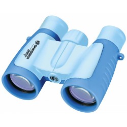 Bresser verrekijker junior 10,5 cm rubber blauw