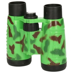 Kinder speelgoed verrekijker leger camouflage groen 15 cm - Verrekijkers